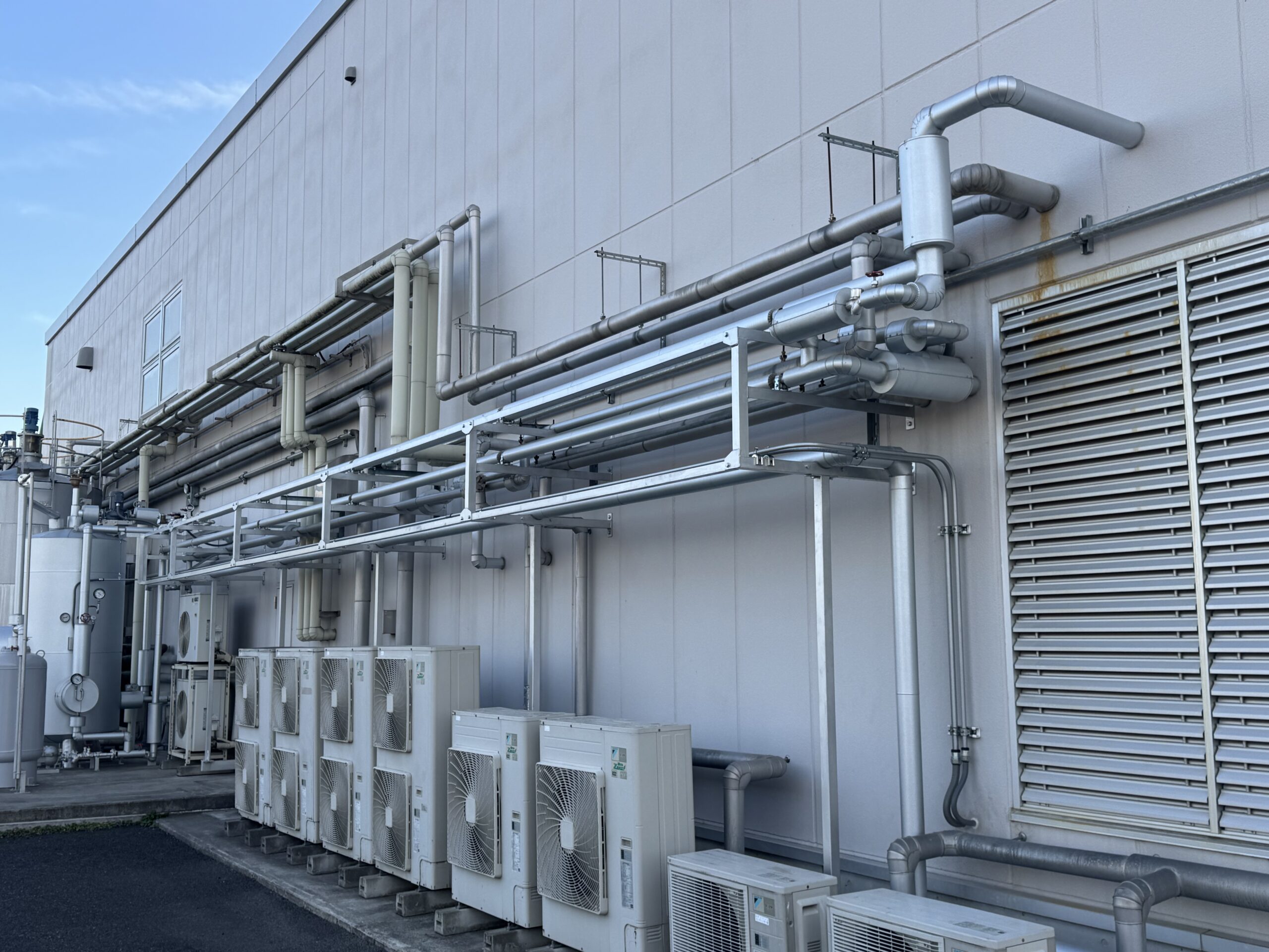 ストレージタンク各種配管設備工事