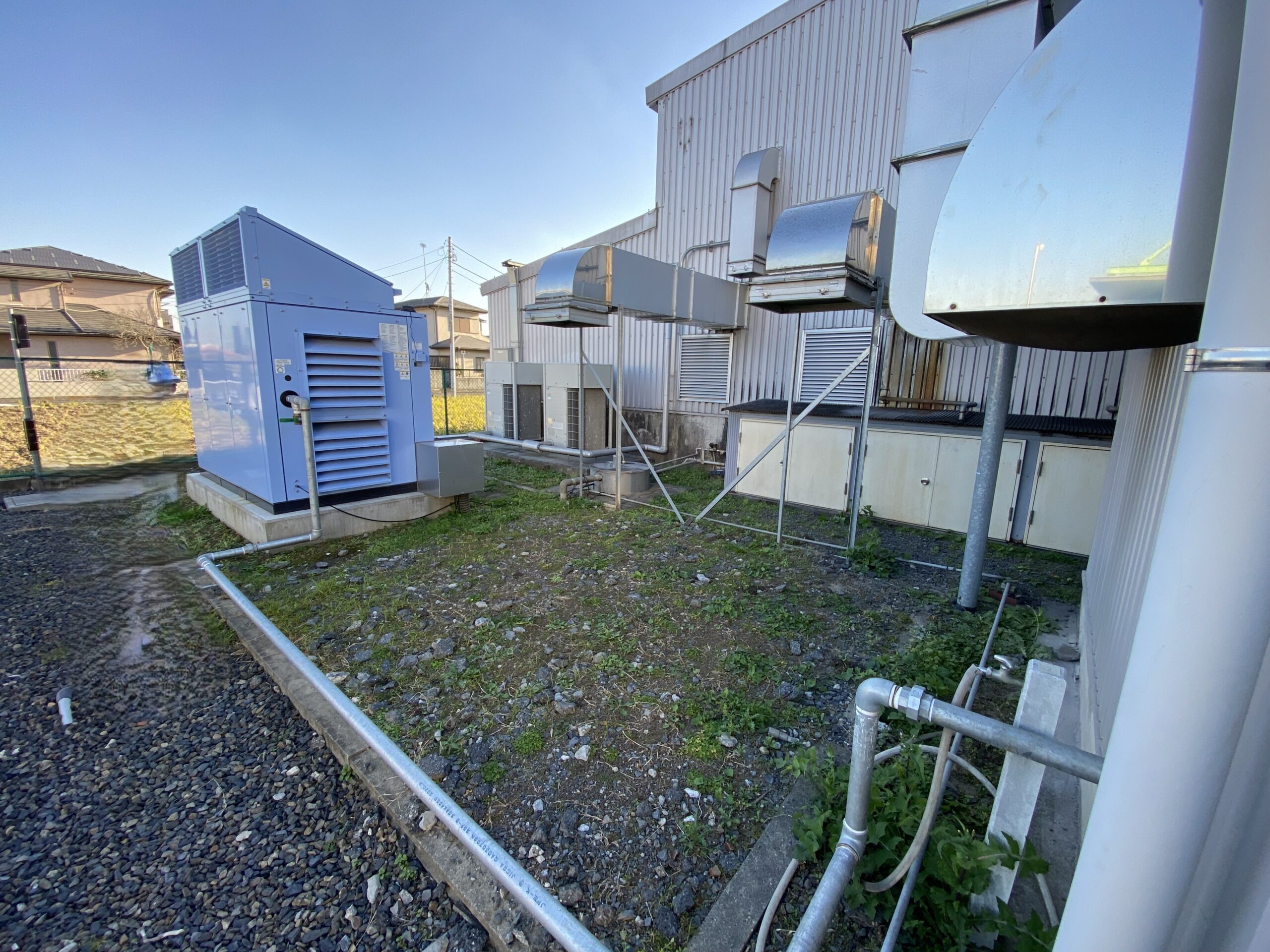 施工前の写真 給湯循環設備工事 ①