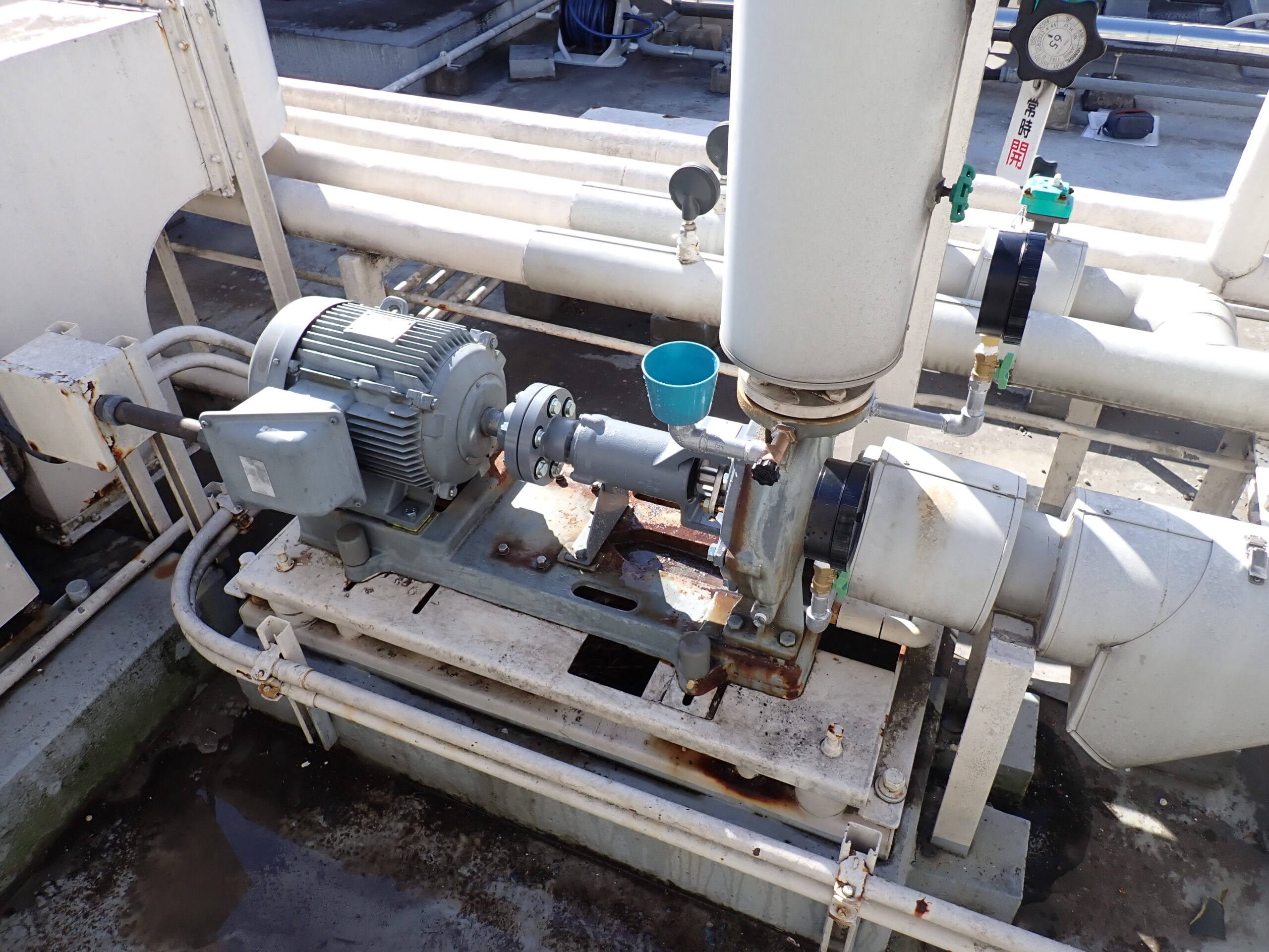 冷却水循環ポンプOH修繕