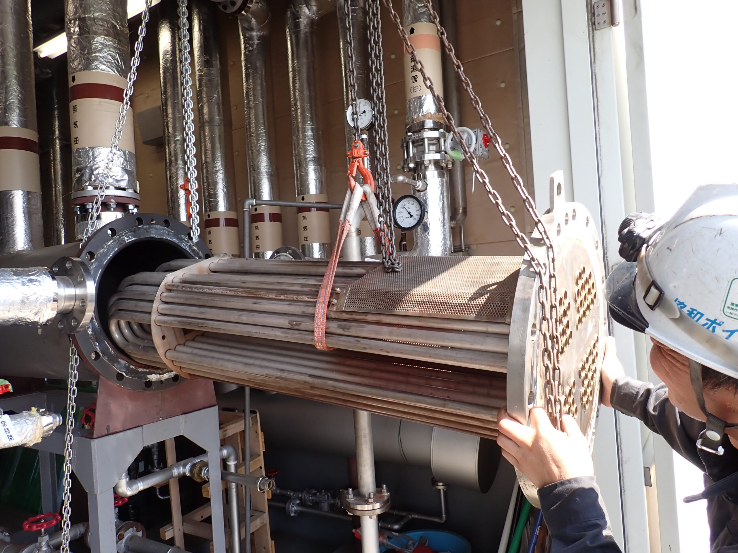 熱交換器性能検査整備