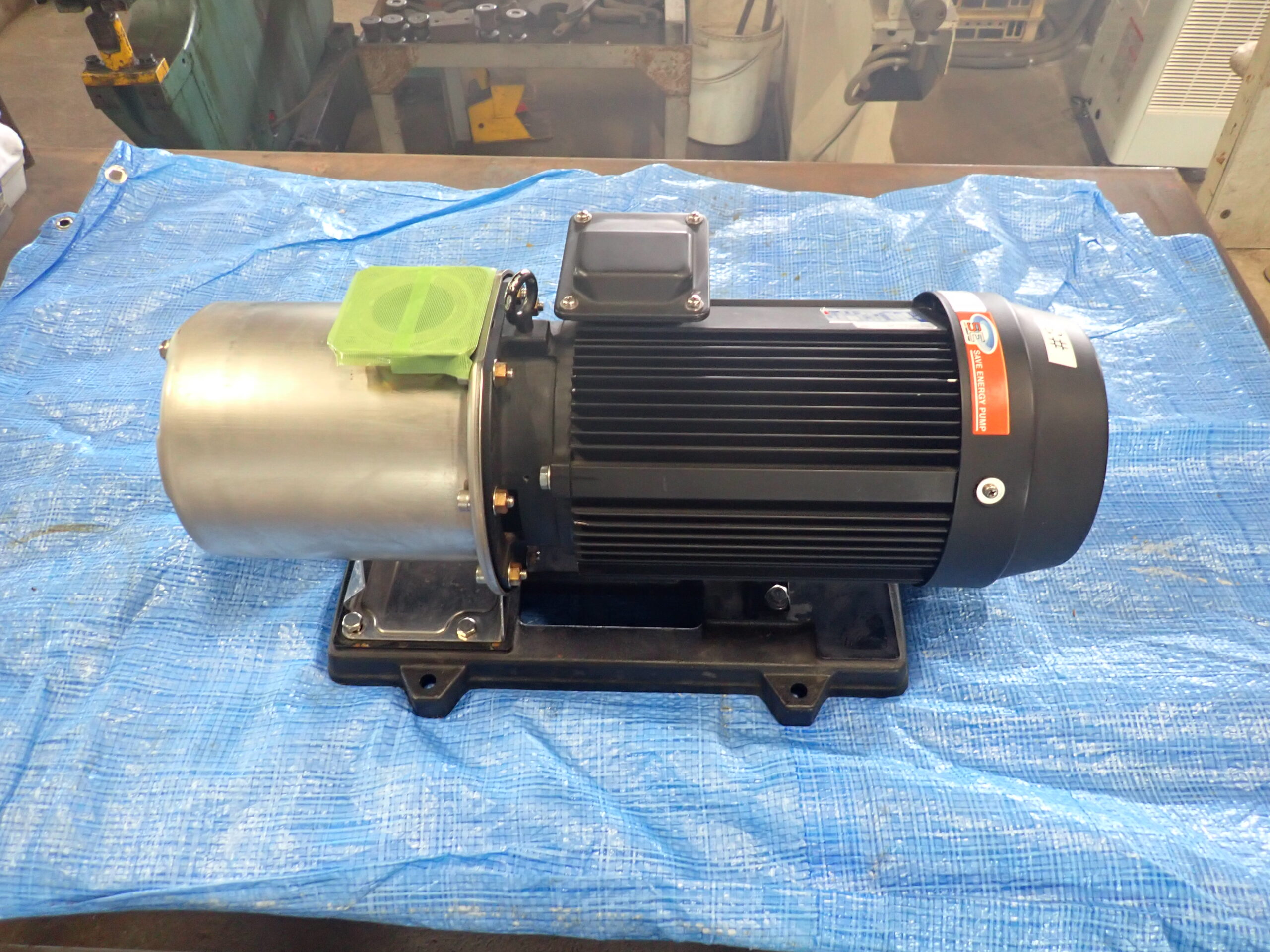 施工後の写真 給水加圧ポンプOH修繕